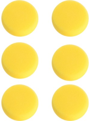 Acuto Seramik Rötuş Süngeri 6 Adet Düzeltme Süngeri Yuvarlak Sünger 6'lı Set 7 cm x 2,5 cm