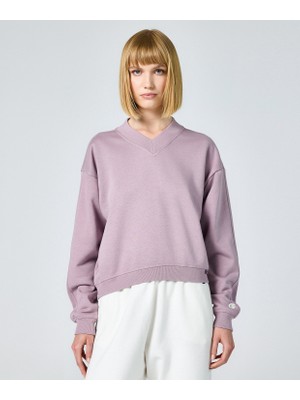Champion Crewneck Croptop Sweatshirt