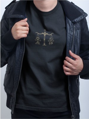 Terazi (Libra) / Oversize T-Shirt / Kadın