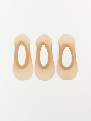 Lcw Dream Kadın Düz Babet Çorap 3'lü Paket