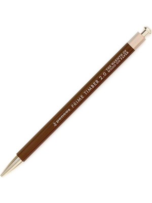 Penco Prime Timber 2.0 mm Pencil & Sharpener Set Mekanik Uçlu Kalem ve Kalemtraş Seti Kahverengi