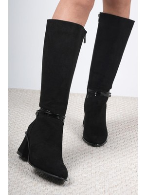 Stilbagshoes Joanna Ithal Özel Seri Kadın Çizme Siyah