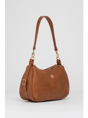 Jacqulıne Kadın Omuz Çantası IM546 Taba