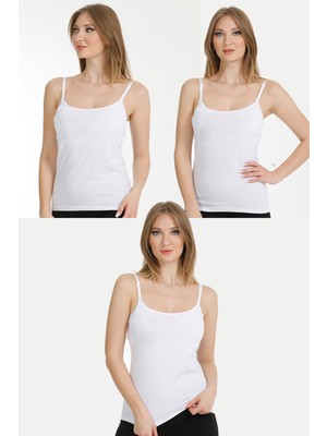 Parlingerie 3lü Emzirme Atleti Beyaz