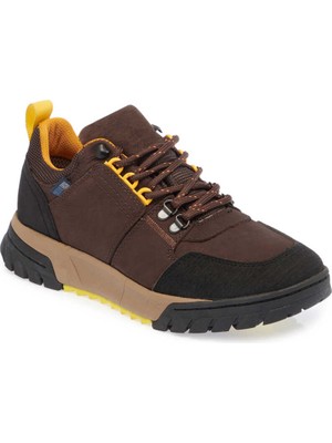 Tergan Kahverengi Hakiki Deri Erkek Sneaker - E23S1AY56398-A24