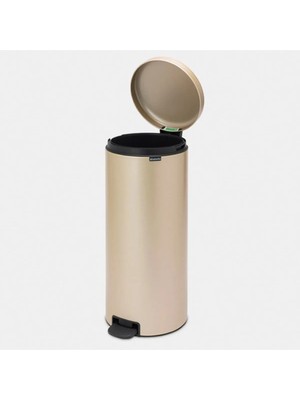 Brabantia Pedallı Çöp Kovası Çelik Gold Şampanya 30 Lt