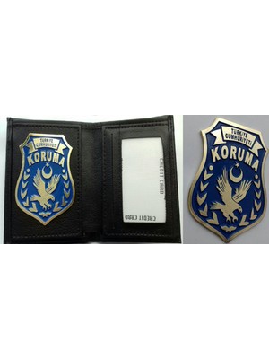 Aldatmaz Size Özel.yakın Koruma Rozetli Cüzdanı V +1 Adet Rozet Satınal-