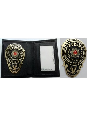 Aldatmaz Mükemmel.yakın Koruma Rozetli Cüzdanı V +1 Adet Rozet Satınal-