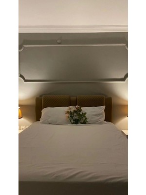 Otel Tipi 10 Adet Tek Nevresim, Çift Kişilik %100 Pamuk 63 Tel, 200 X220