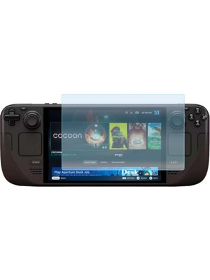 Engo Steam Deck 7 Inç Ekran Koruyucu Nano Şeffaf Oyun Konsolu