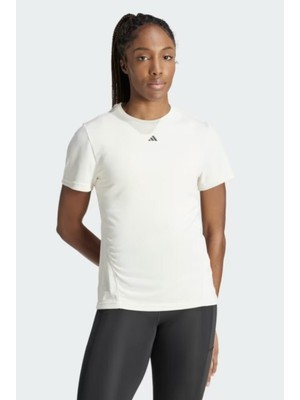 adidas Heat.rdy Hııt Serin Tutan Kadın Beyaz Antrenman Tshirt