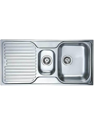 Teka Princess 60 B Mikro Keten Dokulu 1,5 Gözlü Sol Damlalıklı Eviye (TEKA.40109144)