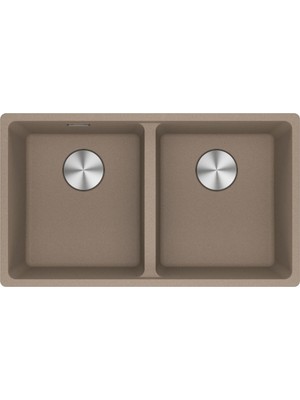 Franke Oyster Maris Mrg 120-35 Çift Gözlü Damlalıksız Granit Eviye (125.0686.737)
