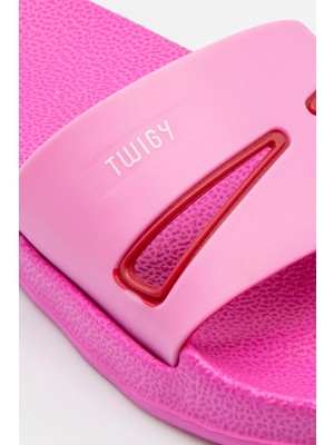 Twigy Jussy Çocuk Terlik Pembe 30/35 WSS1106