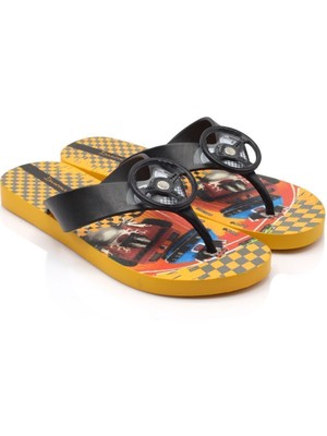 Ipanema Hot Wheels Çocuk Parmak Arası Terlik Sarı 25/34 K0376-RB