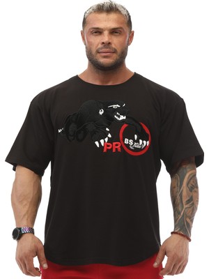 Oversize Pamuklu Spor T-Shirt Big Sam 3232