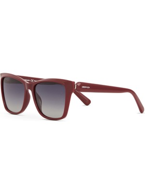 Despada Ds 2356 C4 Kelebek Bordo   Kadın Güneş Gözlüğü