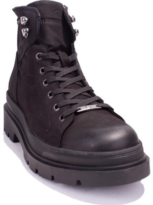 Hammer Jack 10224862 Siyah Ortopedik Günlük Deri Erkek Bot