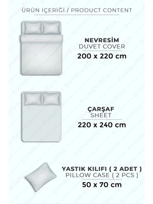 Çift Kişilik Lila Nevresim Takımı Anissa-Lila