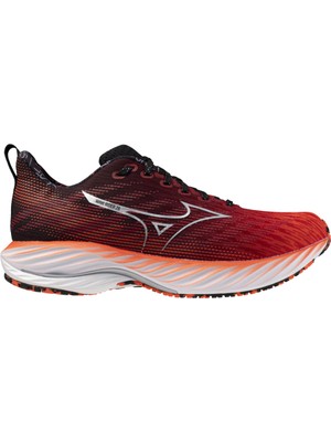 Mizuno Wave Rider 28 Amsterdam Unisex Koşu Ayakkabısı Kırmızı / Siyah