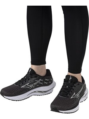 Mizuno Wave Inspire 20 Wide Unisex Koşu Ayakkabısı Siyah