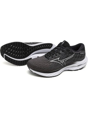 Mizuno Wave Inspire 20 Wide Unisex Koşu Ayakkabısı Siyah