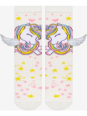 Penti Kız Çocuk Wings Unicorn Pantolon Çorabı