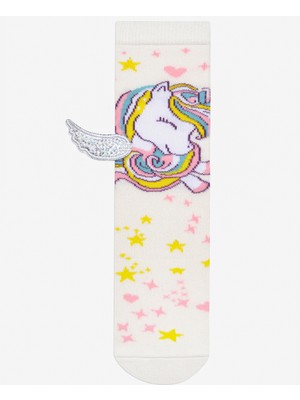 Penti Kız Çocuk Wings Unicorn Pantolon Çorabı