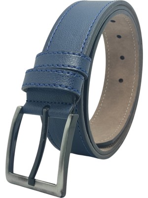 Genuine Leather Company Eds  Erkek Siyah Spor Kemer