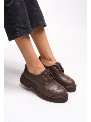 Riccon Oknyrth Kadın Bağcıklı Loafer 00121990