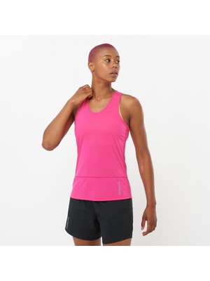 Salomon Cross Run Kadın Koşu Atleti - Pembe