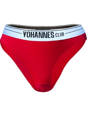 Yohannes Club Yohannesclub, Kadın, Iç Çamaşırı Takımı, (Üçgen Sütyen-Slip), Kırmızı