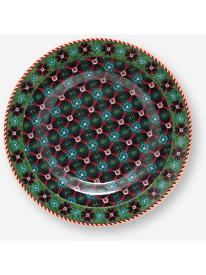 Pip Studio Berry Blues Yeşil Porselen Petit Four Tabağı 12 cm