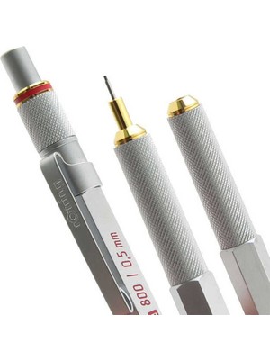 Rotring 800 Uçlu Kalem 0.5 mm Krom