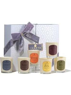 Charya Maison Signature Collection Candle Gift Set 6*70 G