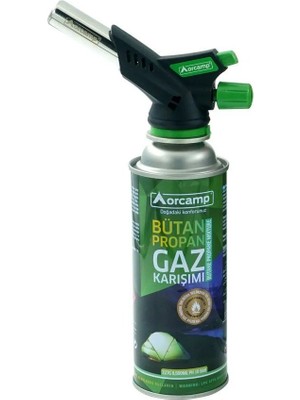 Orcamp Kamp Ocağı Kendinden Çakmaklı Pürmüz Seti 227 gr Gaz Kartuşlu Taşınabilir Outdoor Kullanım