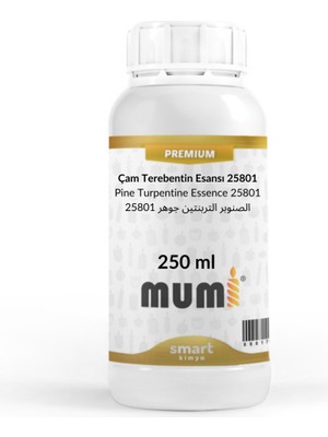Premium Çam Terebentin Mum Esansı 25801 250 ml