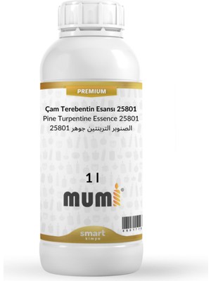 Premium Çam Terebentin Mum Esansı 25801 1 Litre