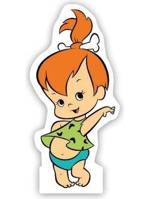 Taş Devri Ayaklı Pano Çakıl 35X16 cm