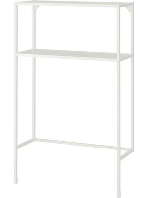 Ikea Enhet Çamaşır Makinesi İçin Raflı İskelet Beyaz 80 x 30 x 129 cm