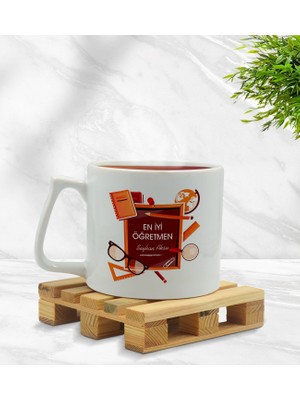 Bk Gift Kişiye Özel Öğretmenler Günü Middle Beyaz Kupa Bardak- 1, Öğretmene Hediye, Öğretmenler Günü