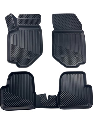 Gold Renault Megane 2 Sedan 2002-2009 3D Birebir Uyumlu Oto Paspas Ares