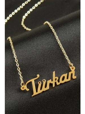 Bijuteri Net Türkan Isimli Kolye (Kişiye Özel)
