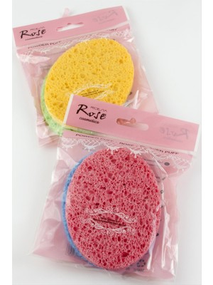 Rose 2 Adet Oval Makyaj Süngeri
