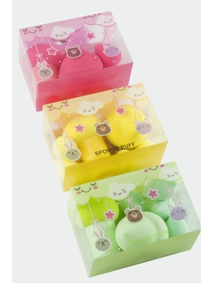 Bijuteri Net 6 Adet Yumurta Makyaj Süngeri