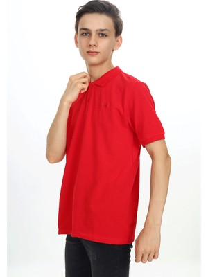 Erkek Çocuk Lacost(Yüksek Kaliteli Pike Dokuma) Noktalı Polo Yaka Tshirt