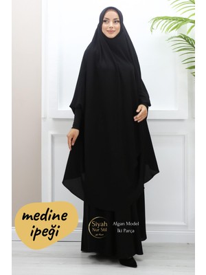 Afgan Iki Parça Sandy Kol Medine Ipeği Çarşaf