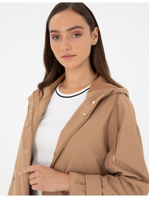 Pierre Cardin Kadın Camel Trençkot 50290318-VR015