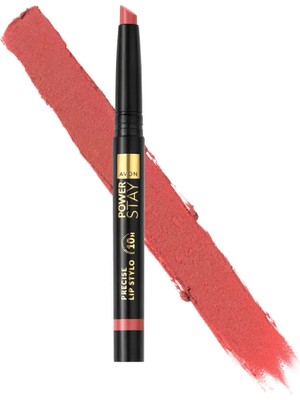 Avon Power Stay Stylo Ruj Blush Courage