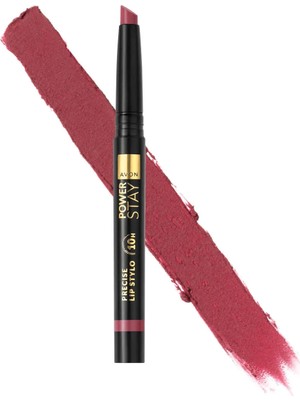 Avon Power Stay Stylo Ruj Main Character Mauve Renkli Stick Form 10 Saat Kalıcılık